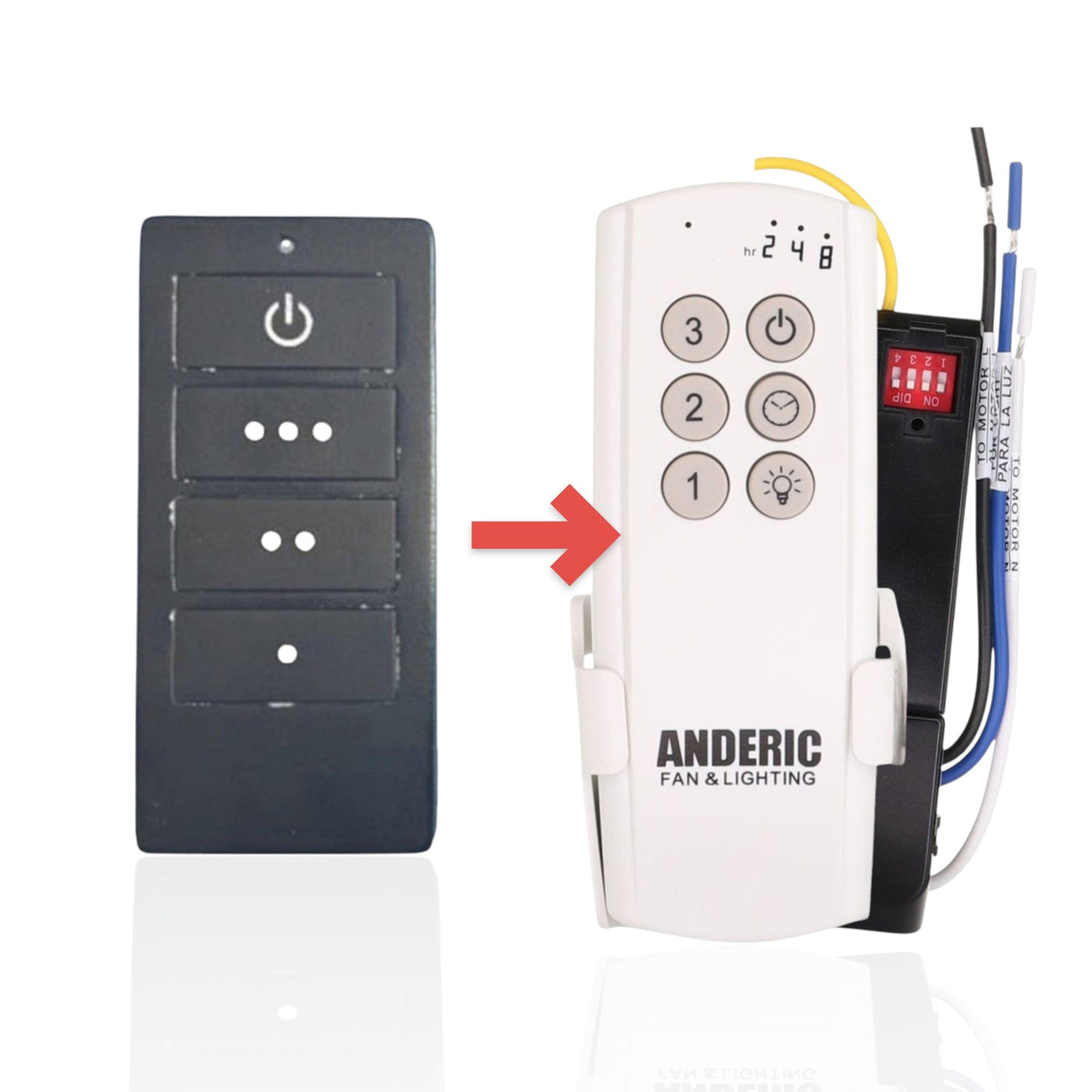 Home Decorators Collection TRA048G1M Ceiling Fan Remote Control