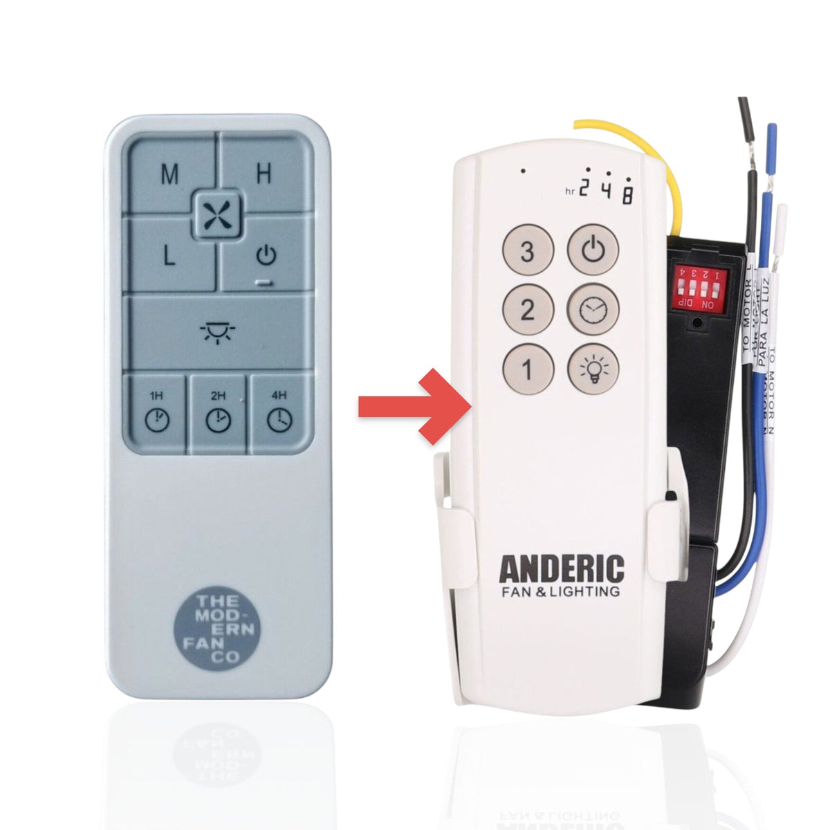 Dan's Originals UC7235T Ceiling Fan Remote Control