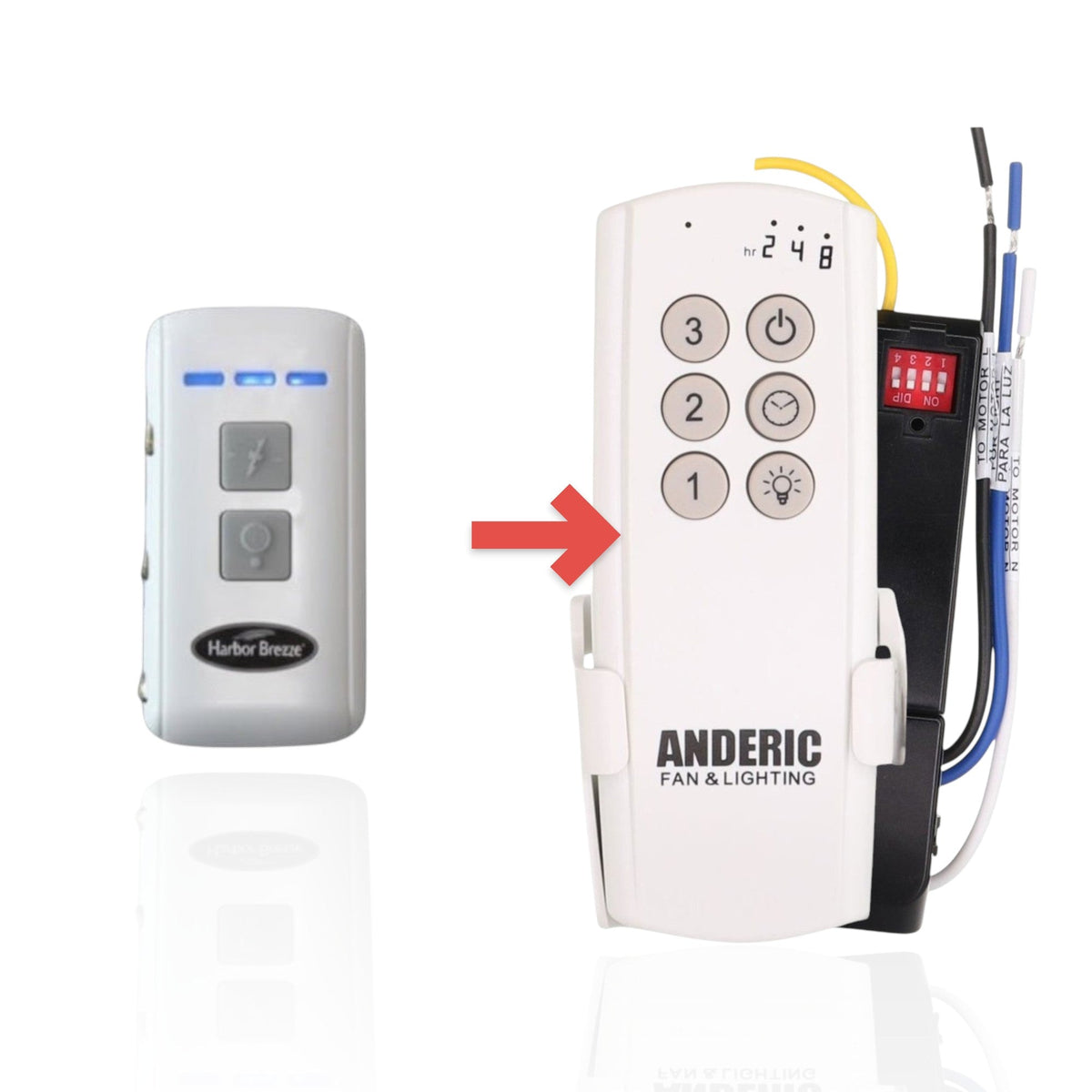 Harbor Breeze RCI107L Ceiling Fan Remote Control Kit