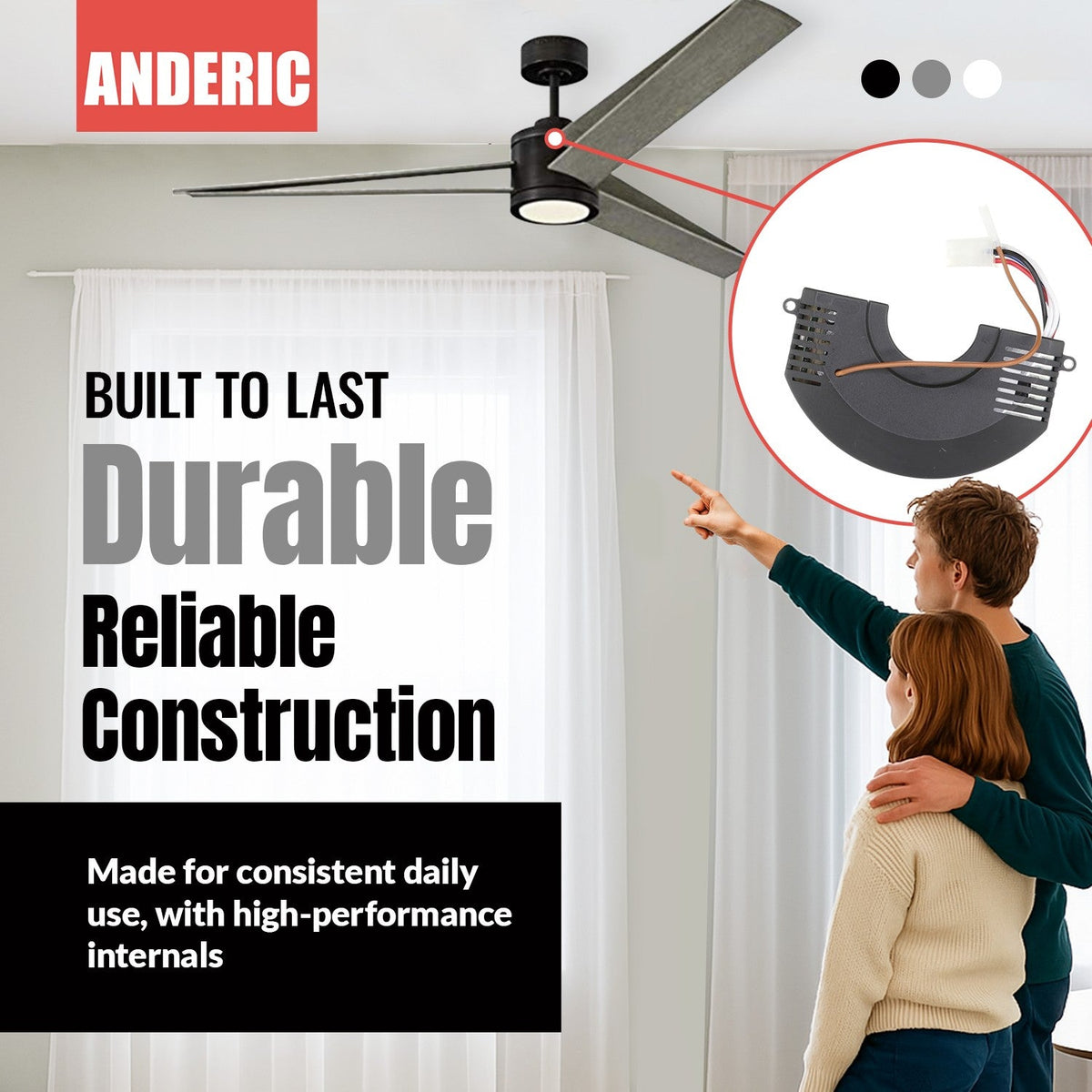 Harbor Breeze KUJCE9603 Ceiling Fan Remote Control