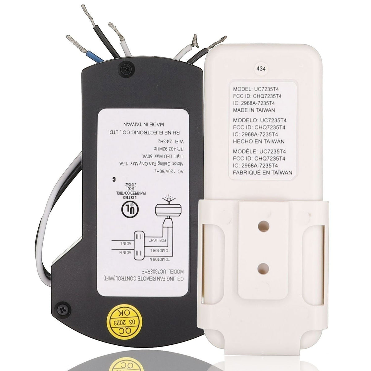 Anderic Substitute for Fanimation Blue FanSync WiFi Receiver | AC Fans | MR101W - WFR50 [UC7235T4]