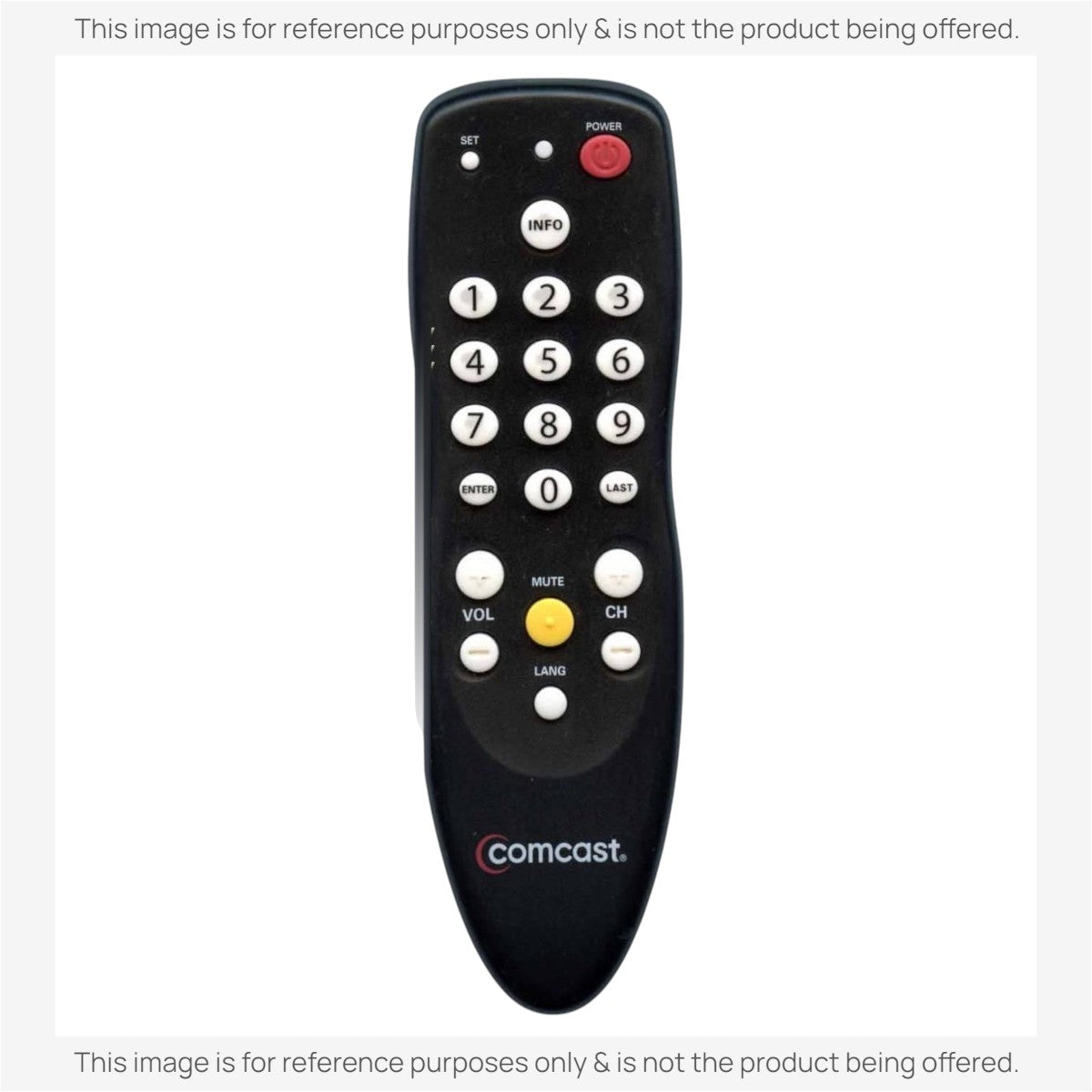 Comcast RC2392101/01B DTA Digital TV Tuner Converter Remote Control