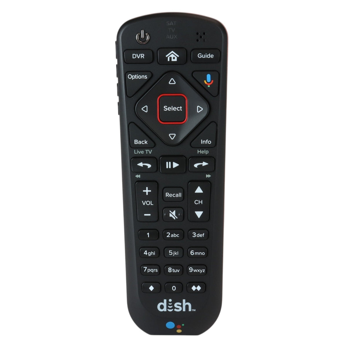 Dish-Network 54.0 HOPPER Satellite Receiver Remote Control - 213154