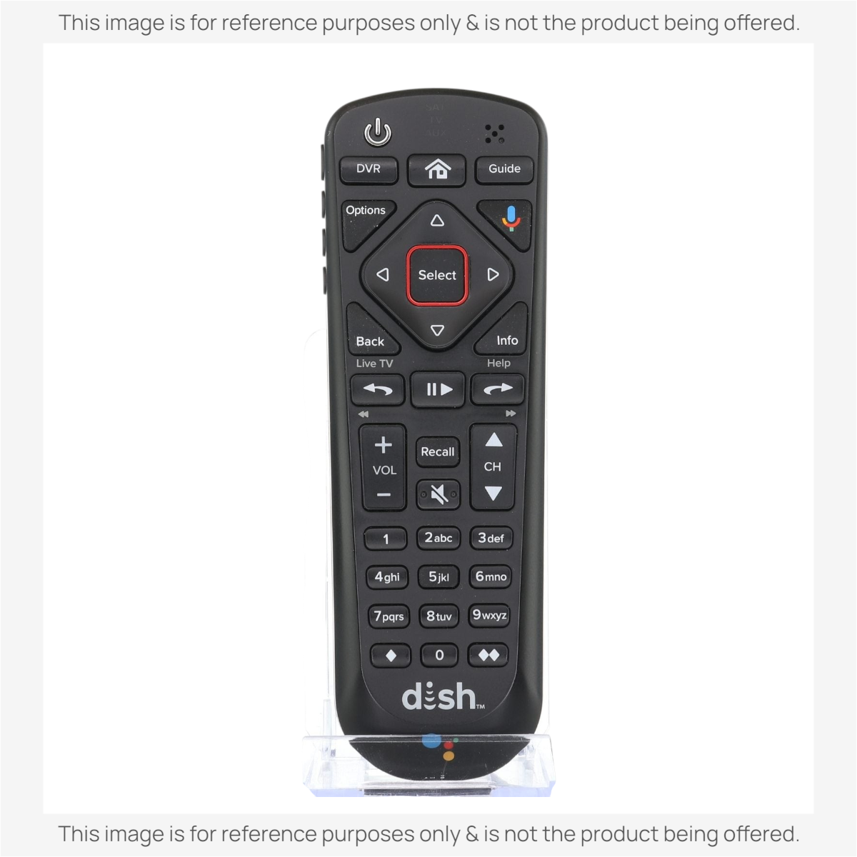 Dish-Network 54.1 UHF 2G WITH GOOGLE VOICE Satellite Remote Control - 218252