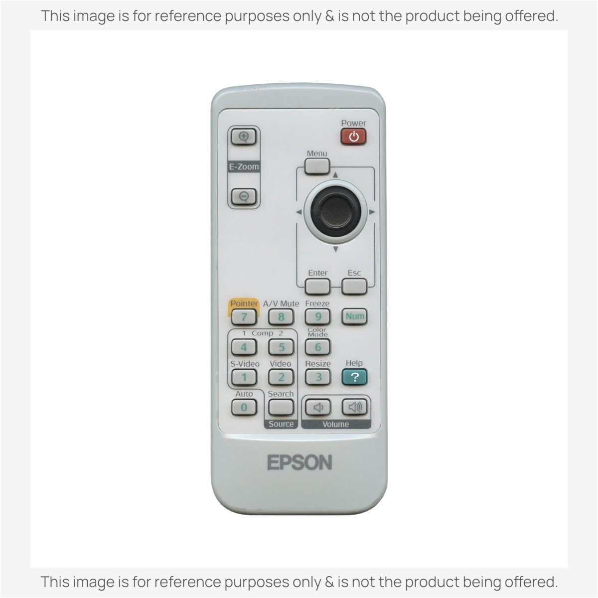 Epson 143503300 Projector Remote Control