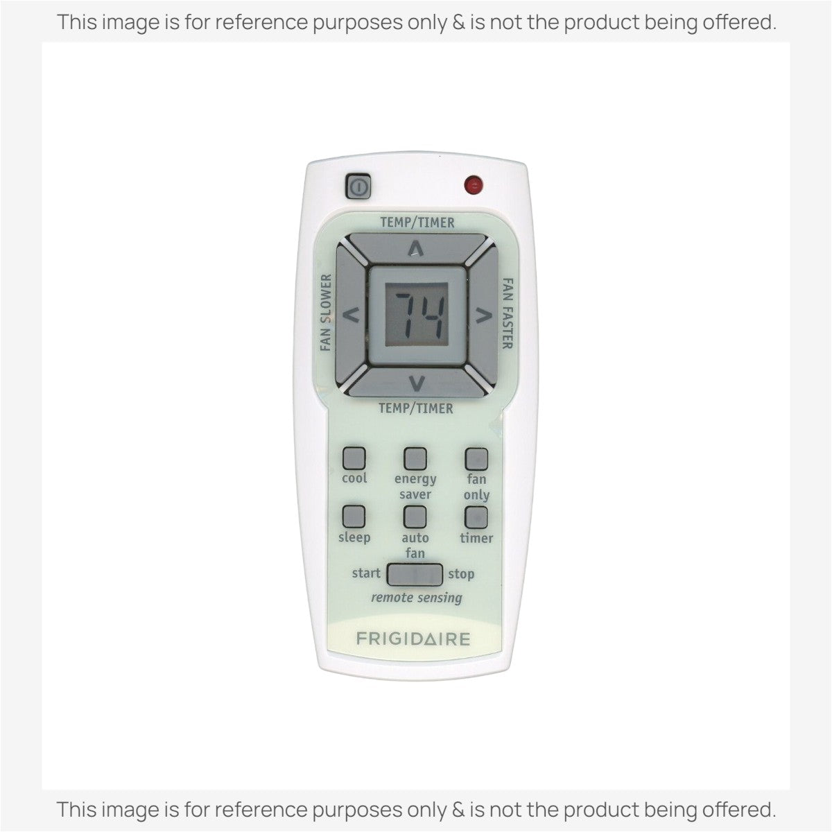 Frigidaire 5304476618 Air Conditioner Remote Control