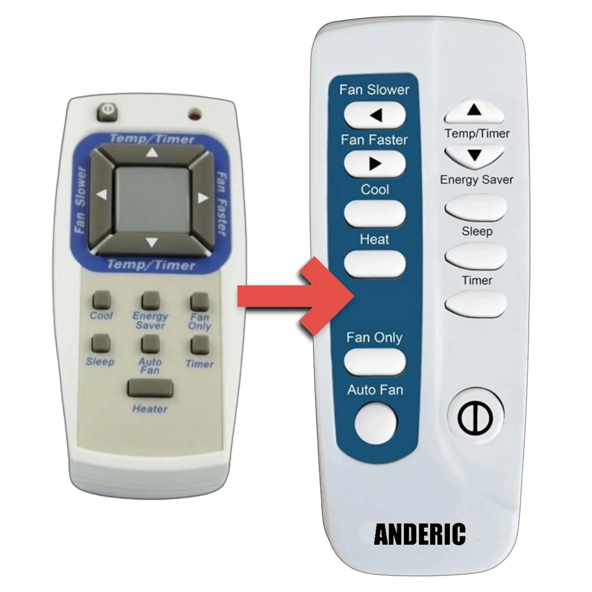 Frigidaire 5304476998 Air Conditioner Remote Control