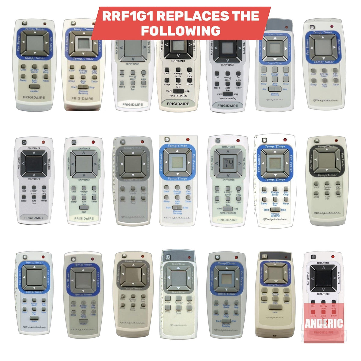Frigidaire 5304465522 Air Conditioner Remote Control