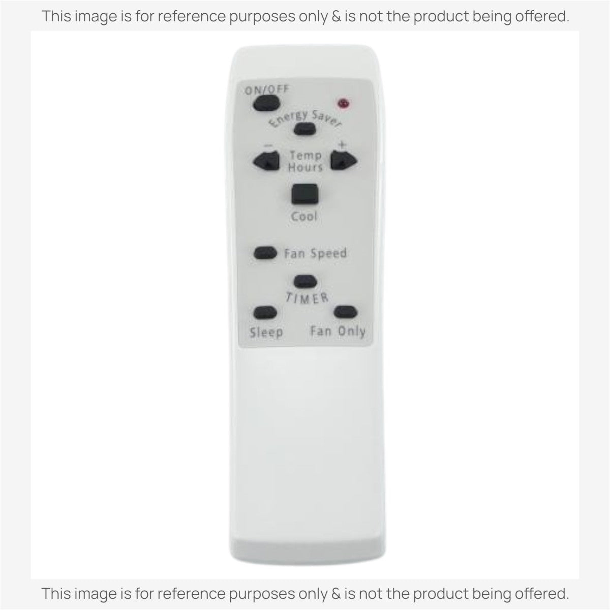 Frigidaire 309342609 Air Conditioner Remote Control