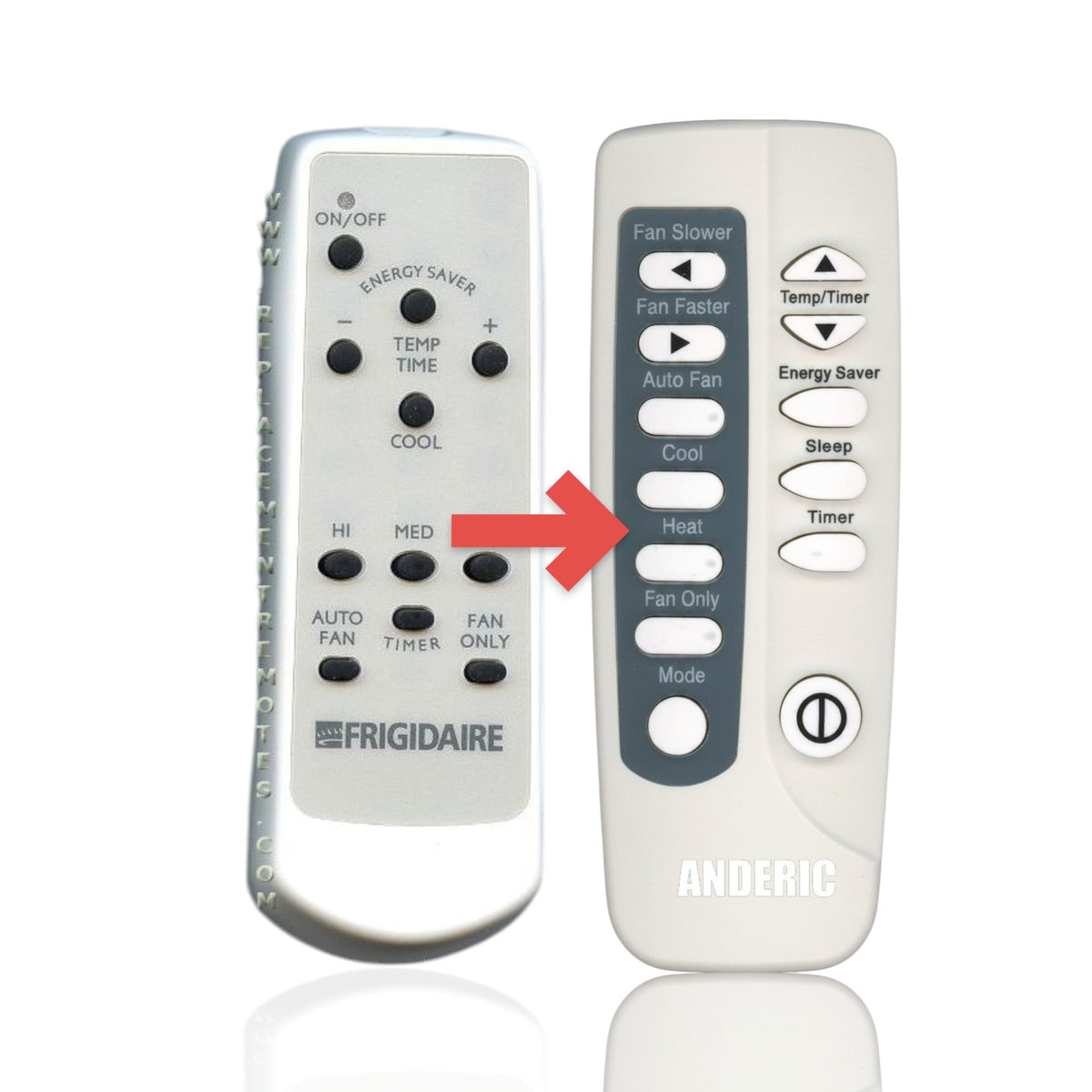 Frigidaire 309350502 Air Conditioner Remote Control