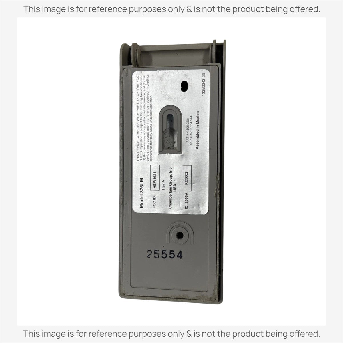 LiftMaster 376LM / 376LMC Wireless Keyless Entry 315MHz Garage Door Opener Remote Control