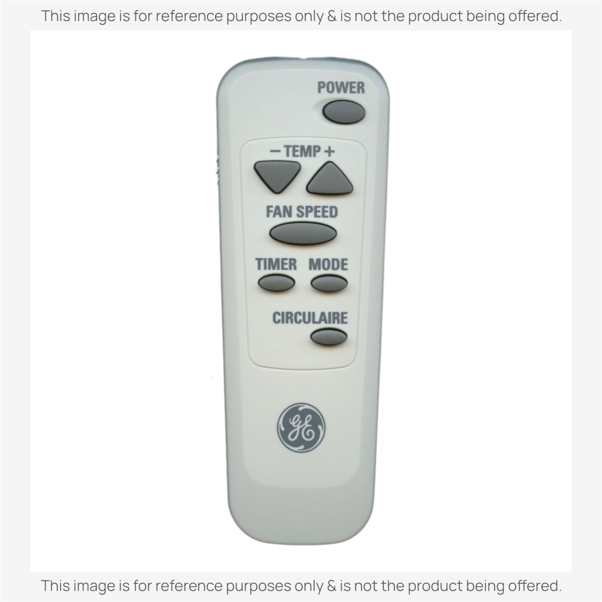 GE General Electric 6711A20035H Air Conditioner Remote Control