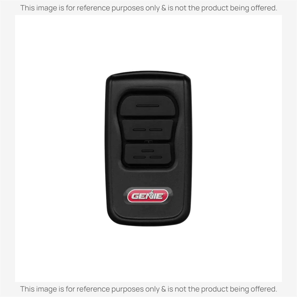 Genie GM3T-R 3-Button for Genie with Learn and 9/12 DIP Switches Garage Door Opener Remote Control