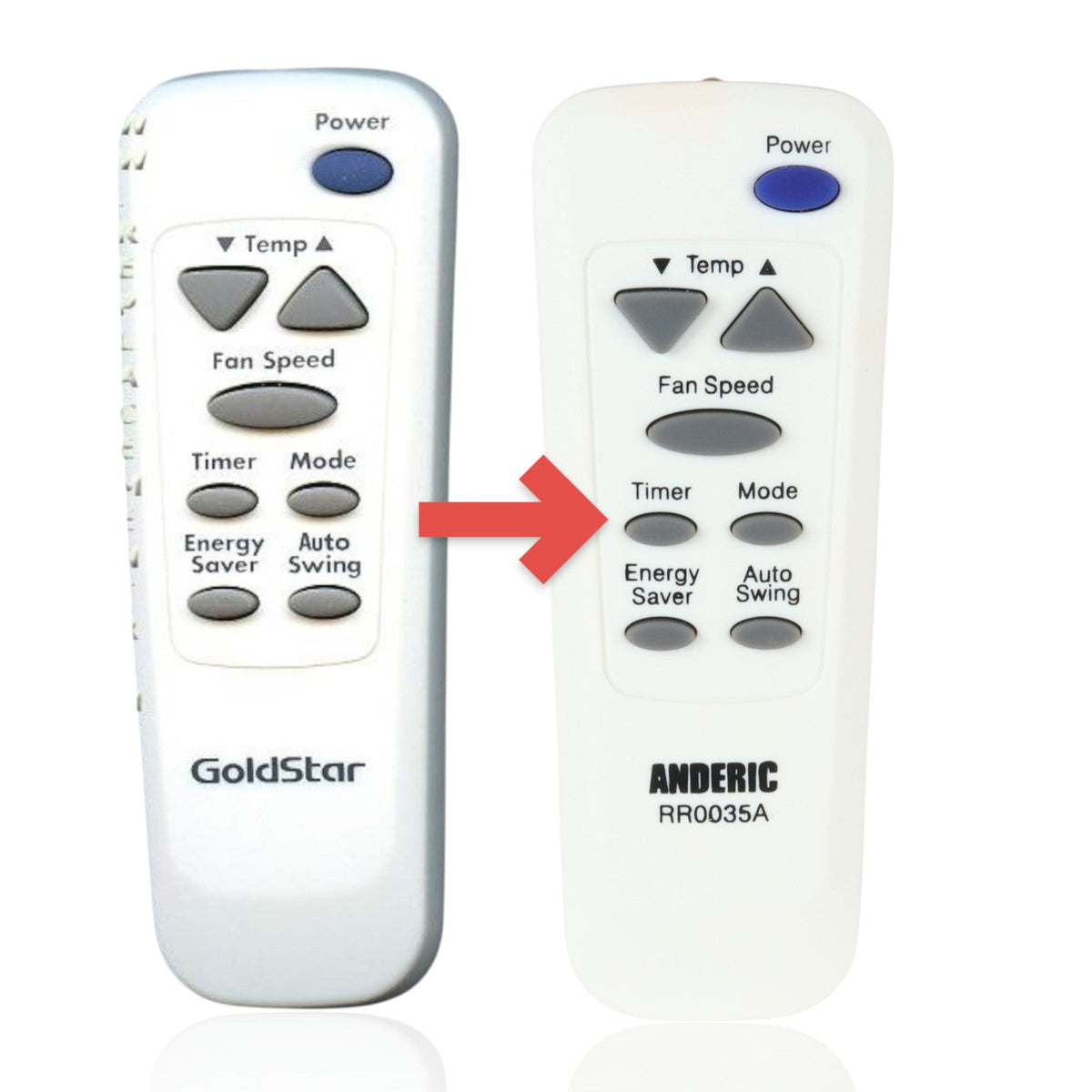LG 6711A20034S Air Conditioner Remote Control