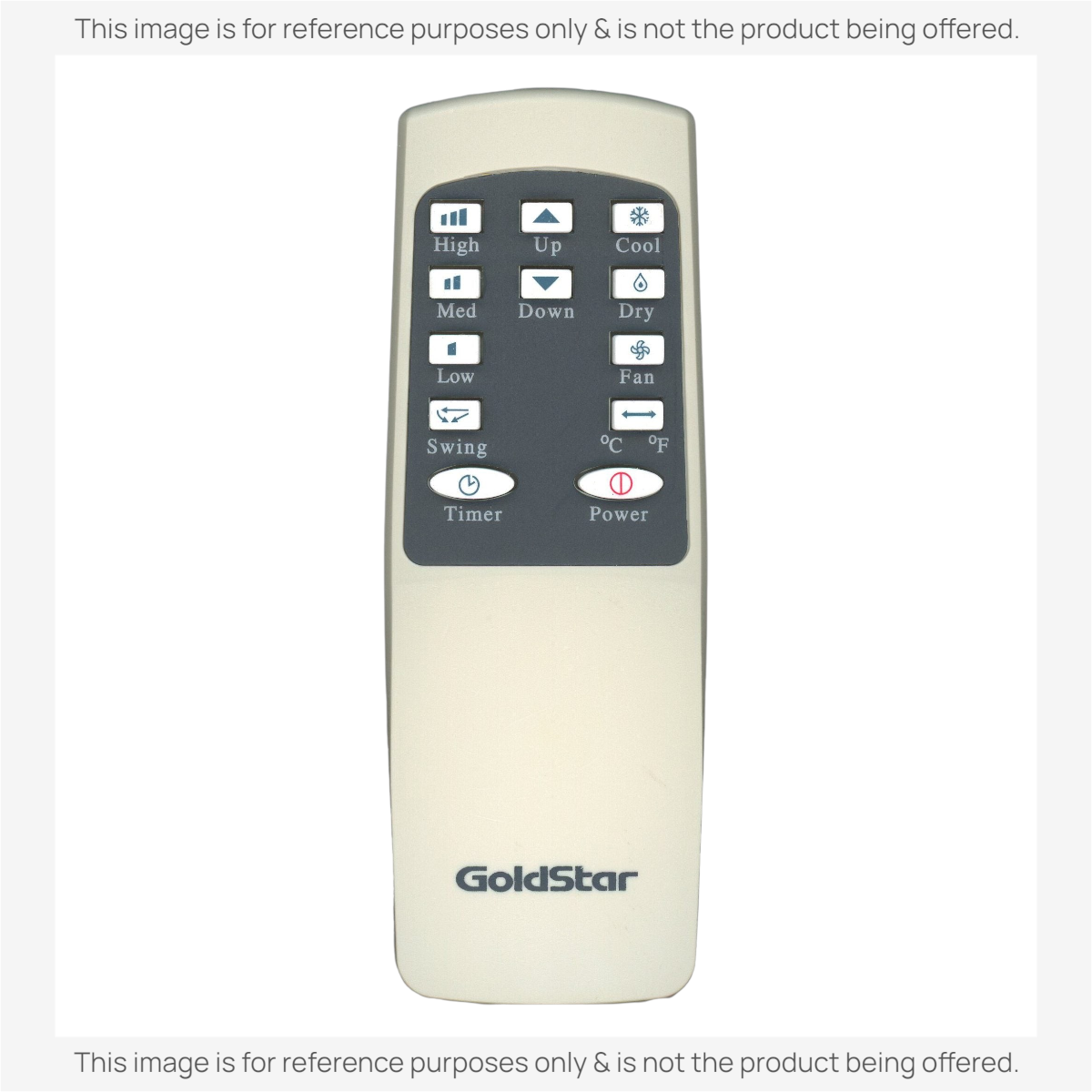 GoldStar AKB55646702 Air Conditioner Remote Control