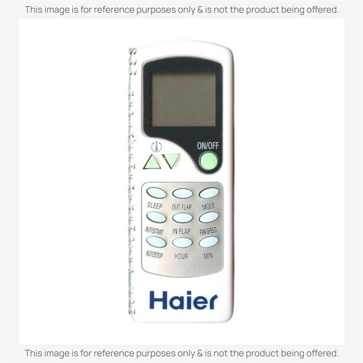 Haier AC562037 Air Conditioner Remote Control