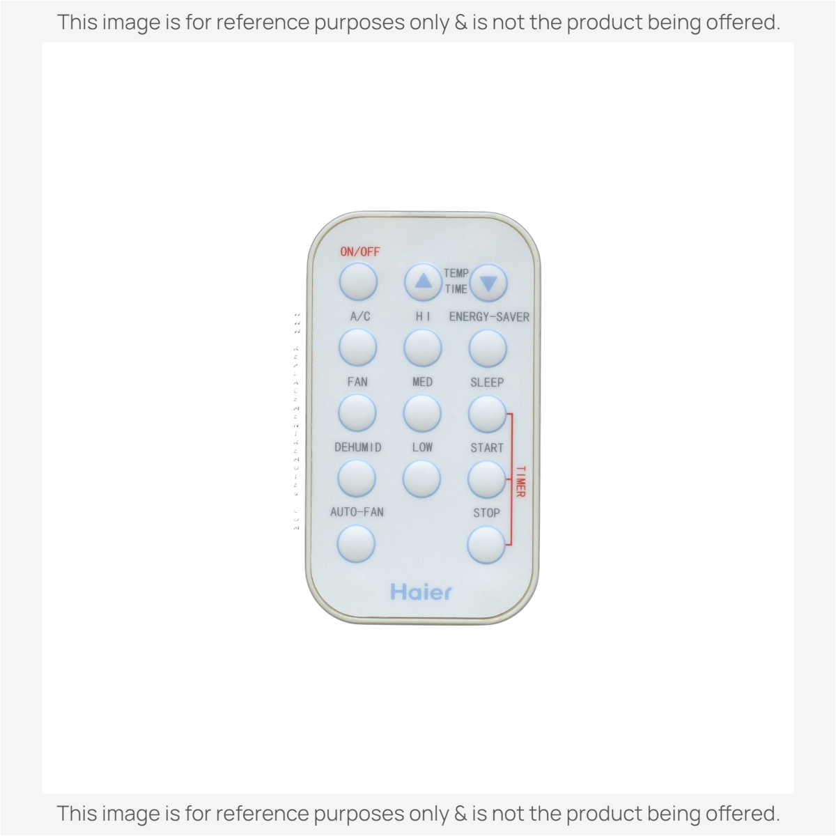 Haier AC562023 Air Conditioner Remote Control