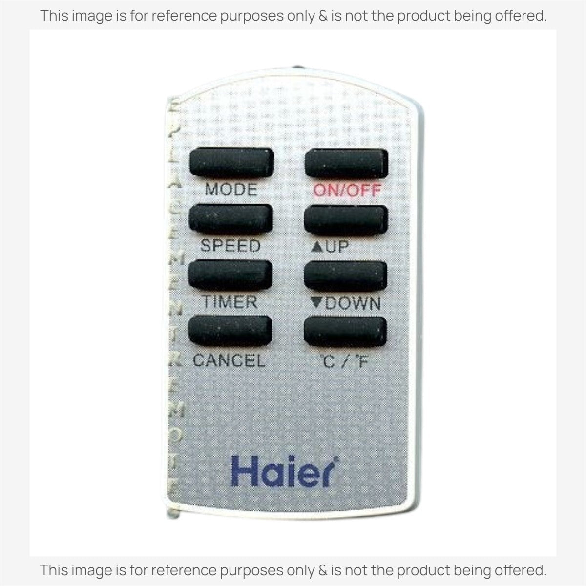 Haier AC562045 Air Conditioner Remote Control
