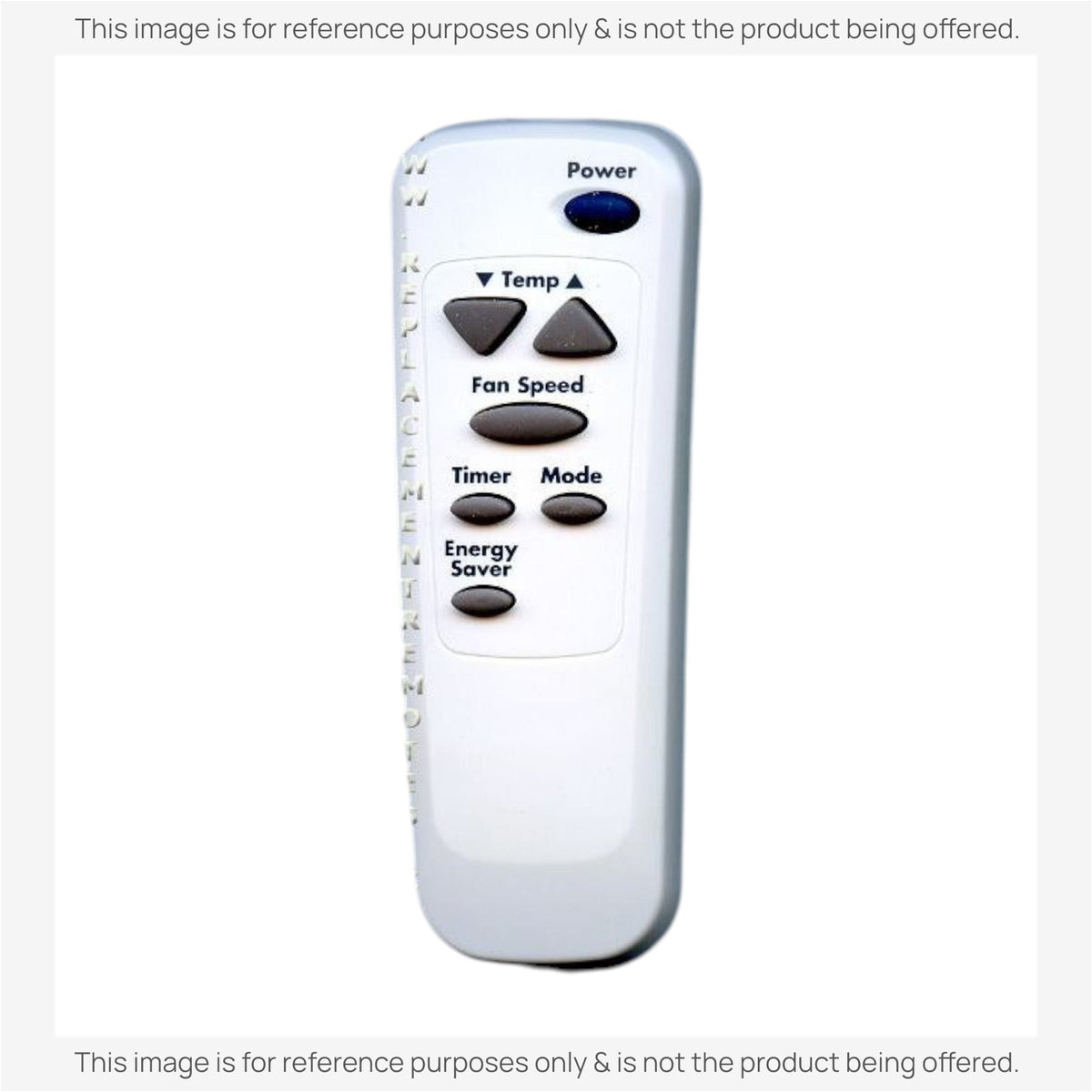 Hampton Bay 6711A20056C Air Conditioner Remote Control