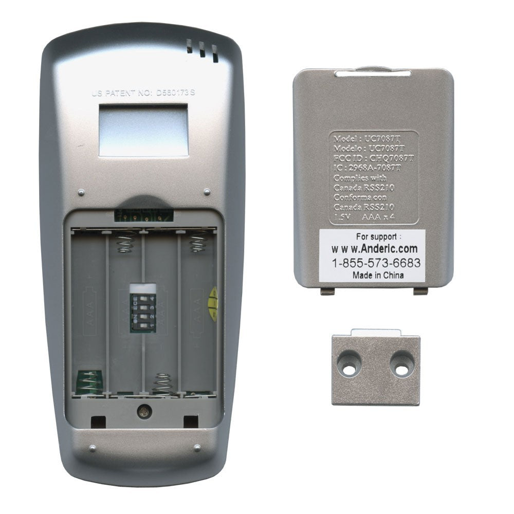 Hampton Bay UC7087T Ceiling Fan Remote Control