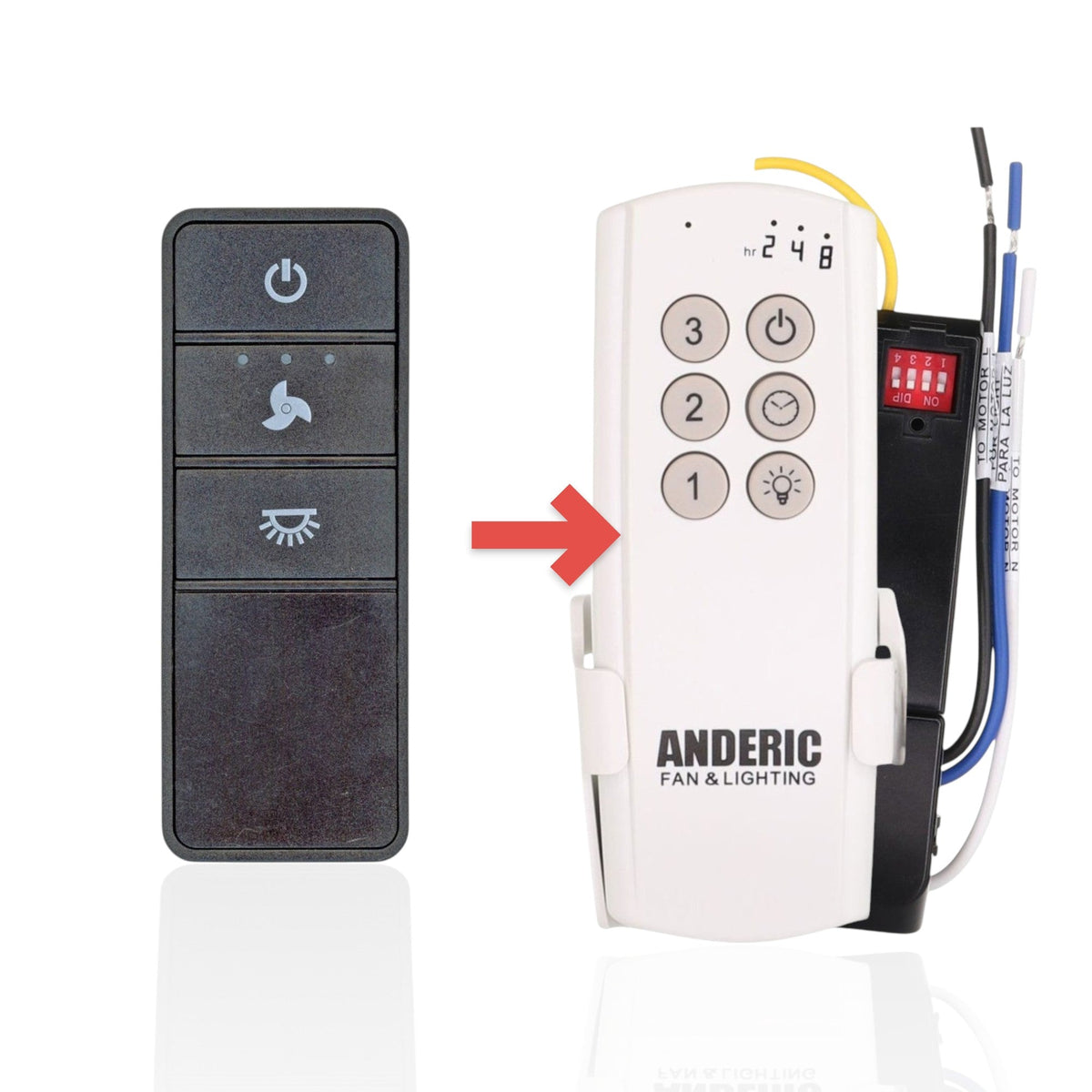 Hampton Bay TX028-LS Ceiling Fan Remote Control