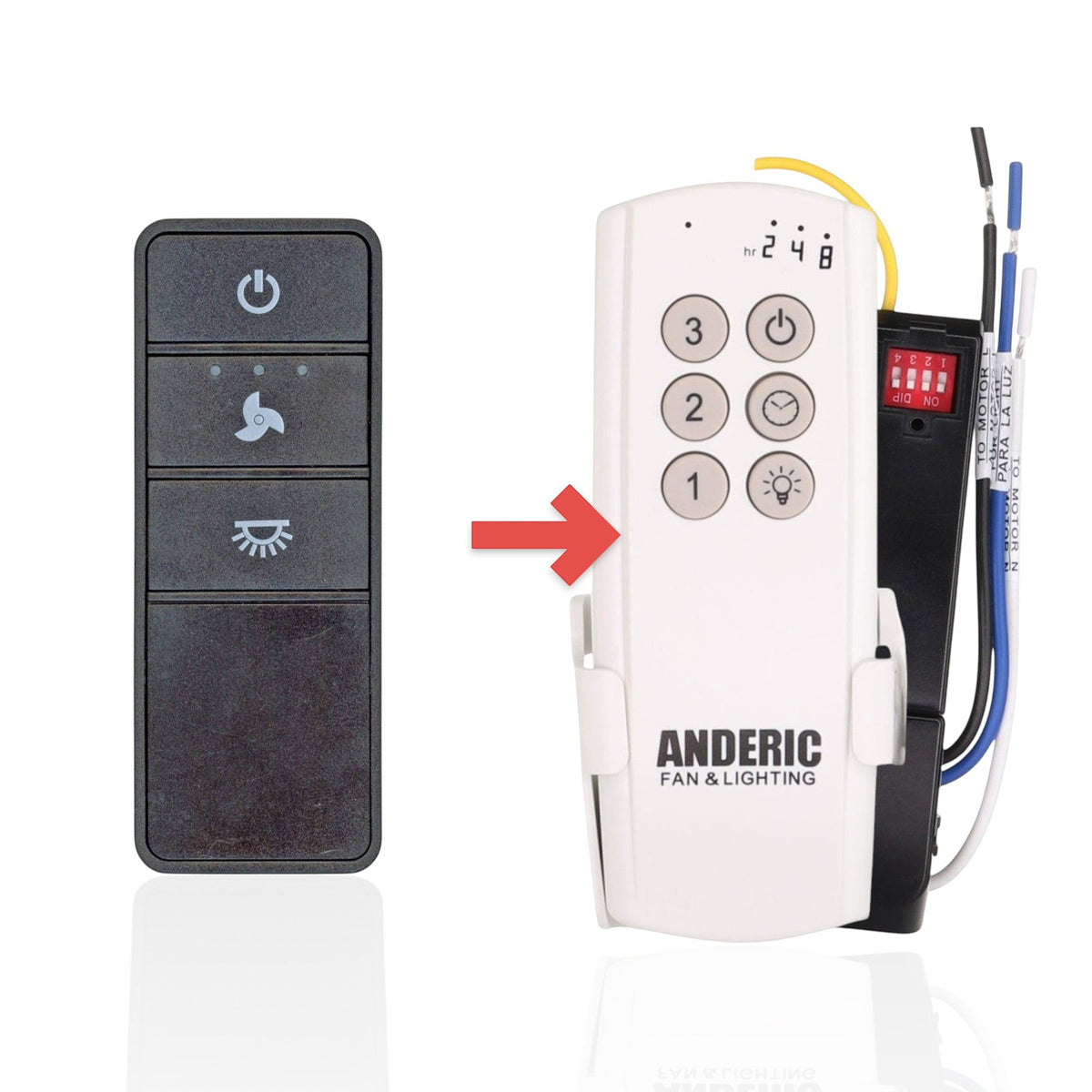 Hampton Bay TX028-S Ceiling Fan Remote Control