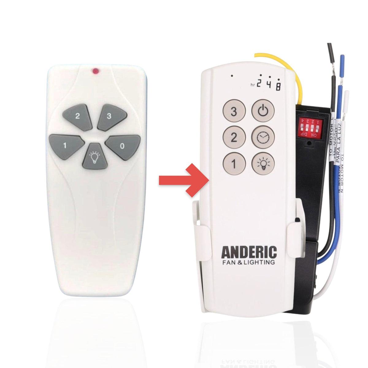 Harbor Breeze 2AQZU-18025 Ceiling Fan Remote Control