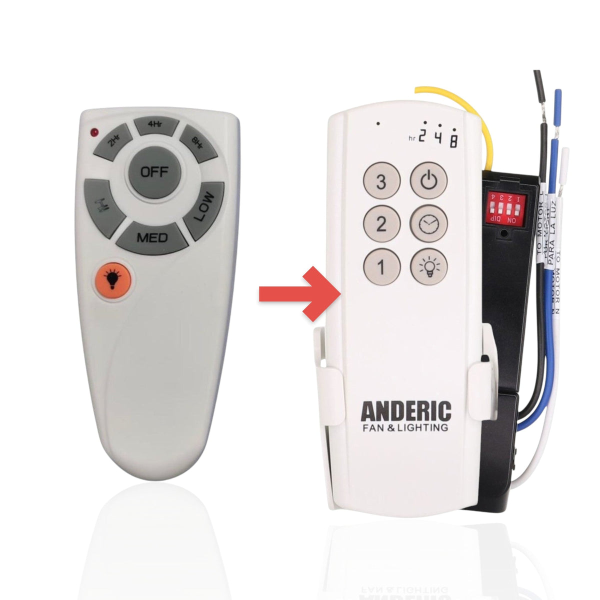 Harbor Breeze TR213B 2AQZU-18022 Ceiling Fan Remote Control