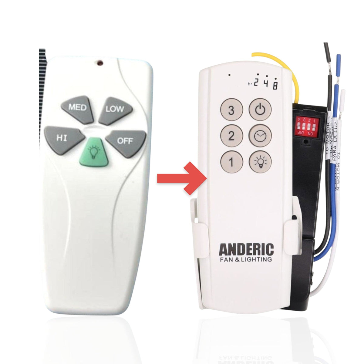 Harbor Breeze 2AQZU-18032 Ceiling Fan Remote Control