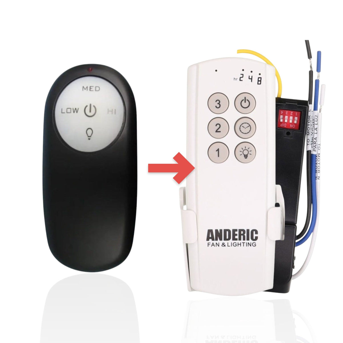 Harbor Breeze DL4112T Ceiling Fan Remote Control