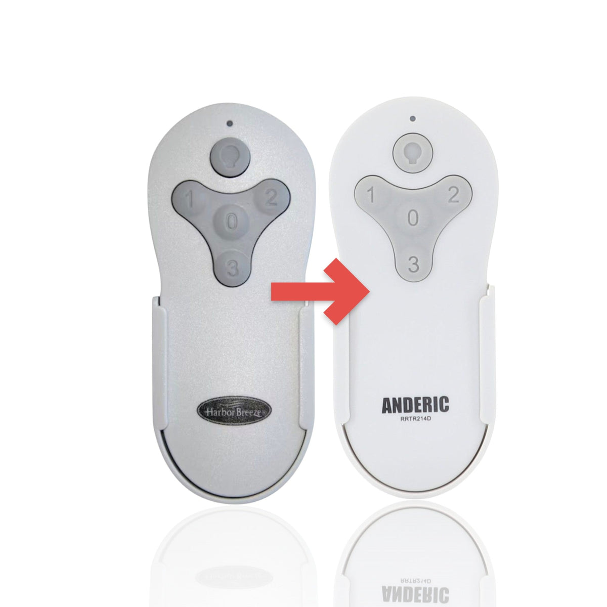 Harbor Breeze KUJCE10311 for Beach Creek Ceiling Fan Remote Control