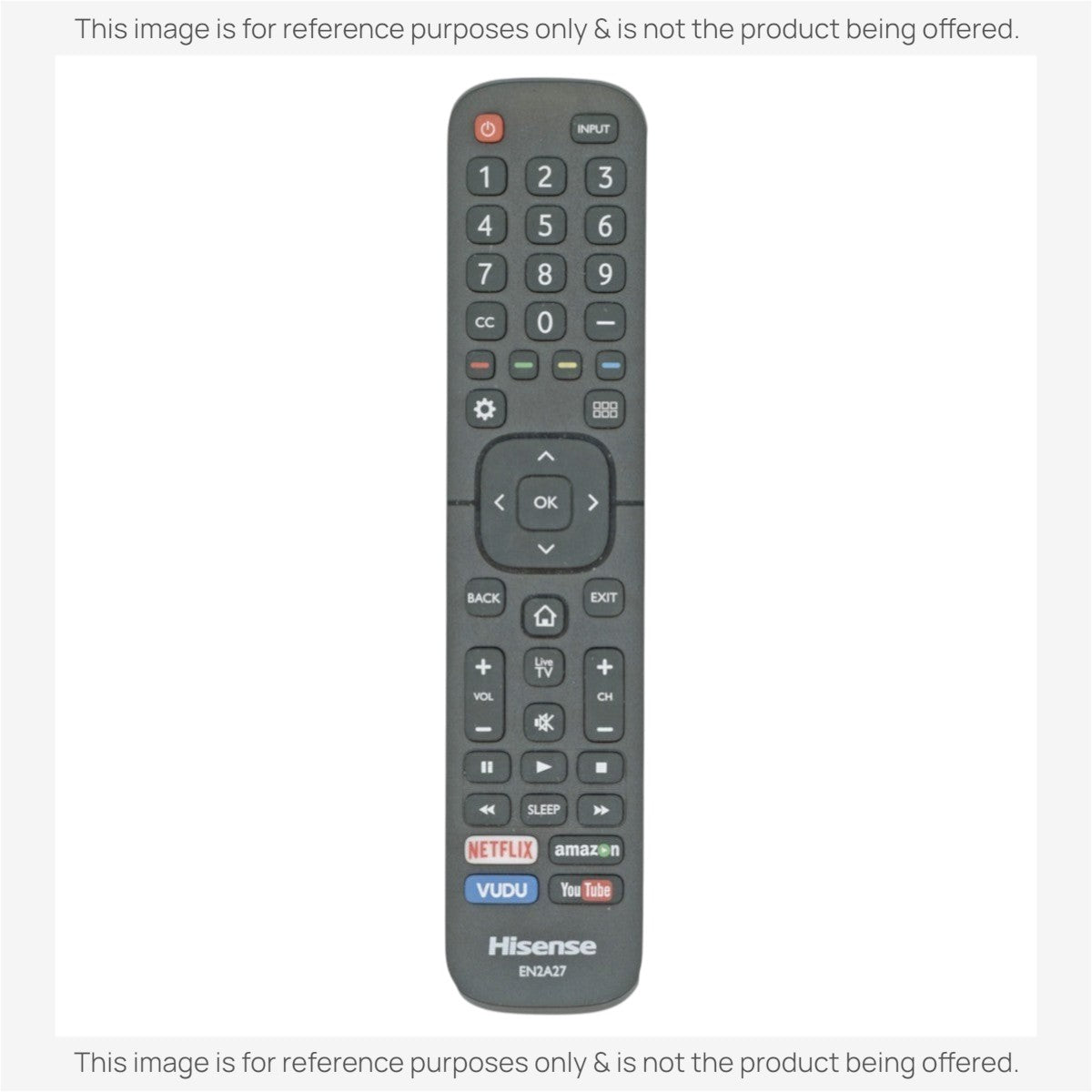Hisense EN2A27 TV Remote Control