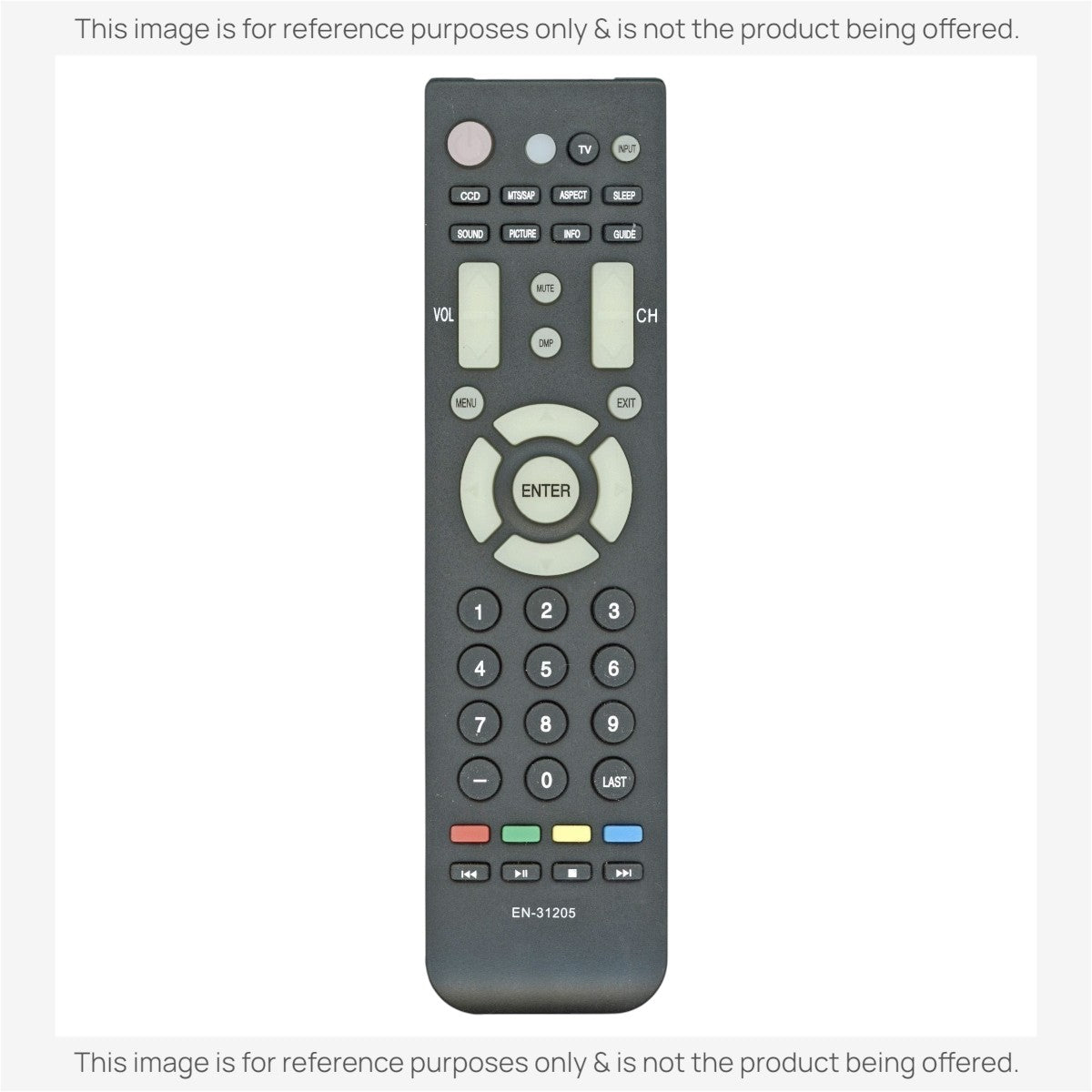 Hisense EN31205 HOSPITALITY TV Remote Control