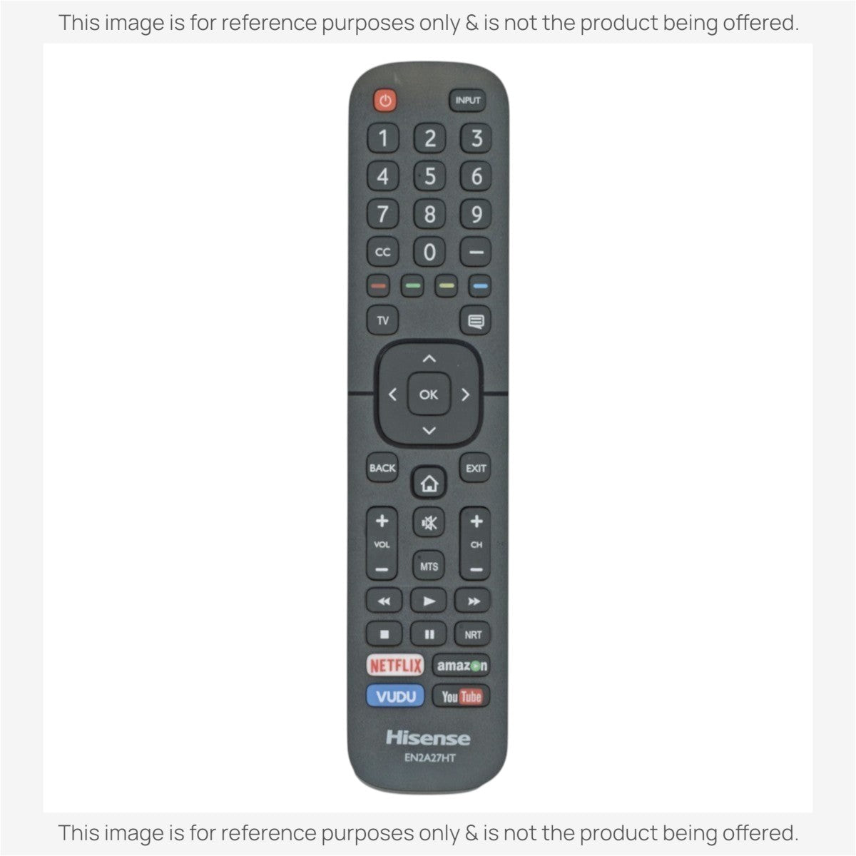 Hisense EN2A27HT TV Remote Control | 2018 - 2019 TVs - 208303