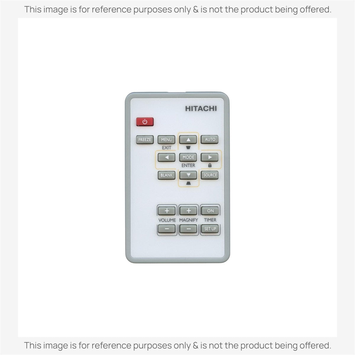 Hitachi HL02961 Projector Remote Control