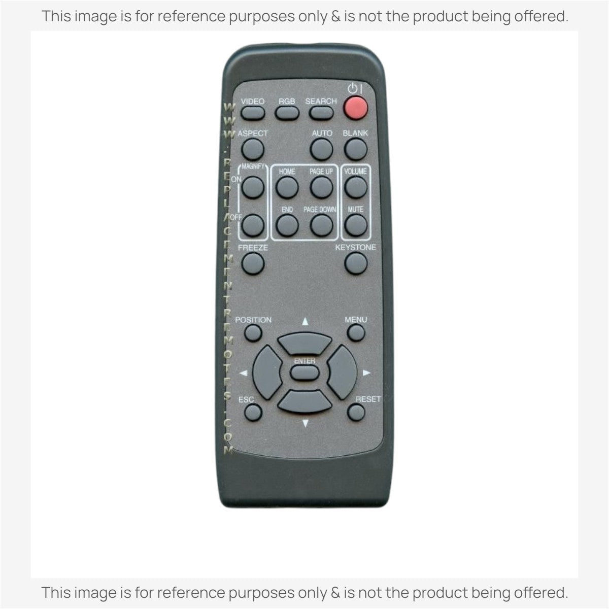 Hitachi HL01898 Projector Remote Control