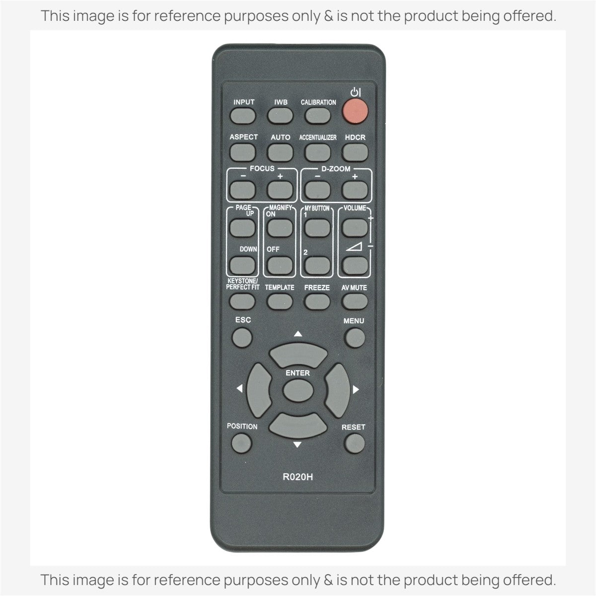 Hitachi HL03033 Projector Remote Control