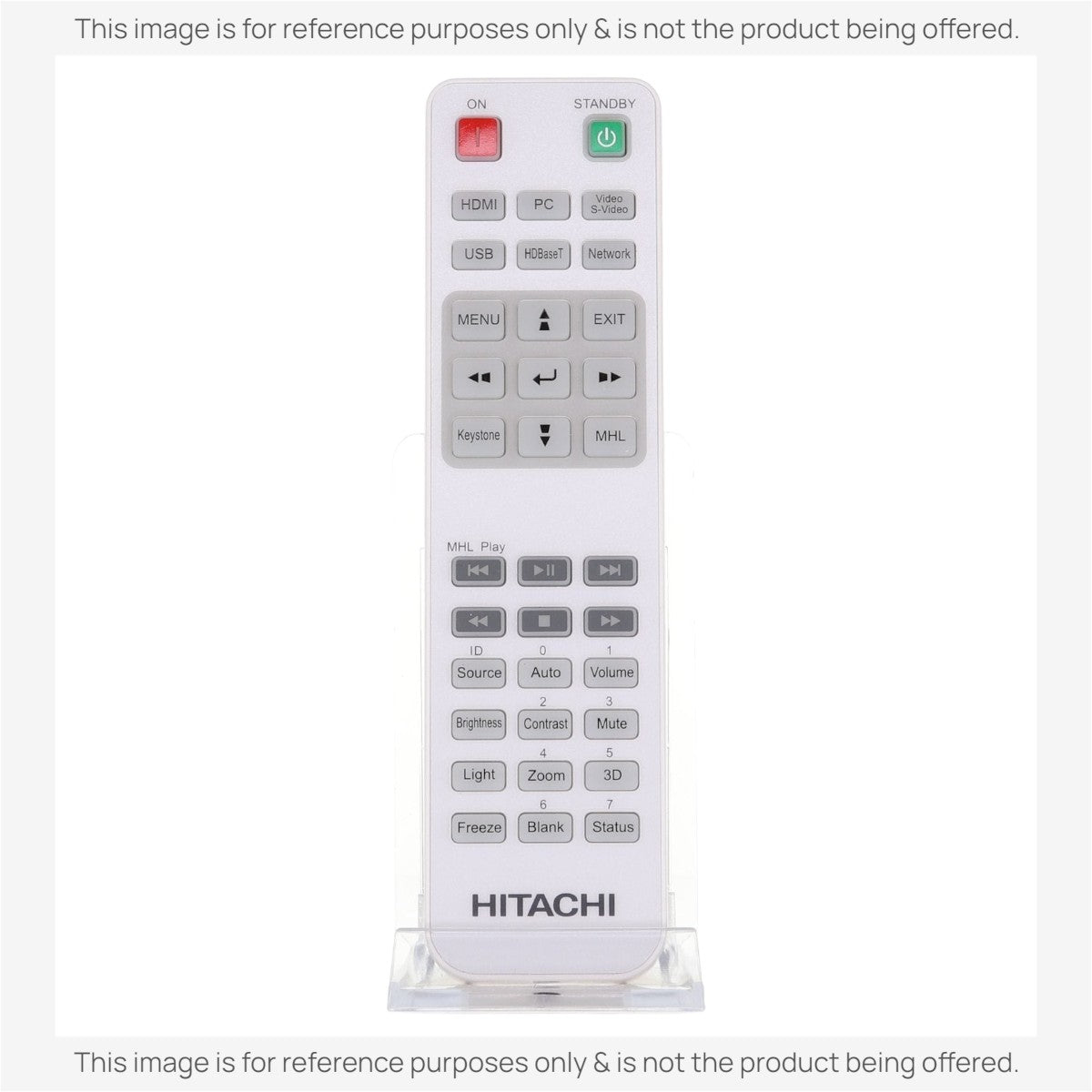 Hitachi HL03171 Projector Remote Control