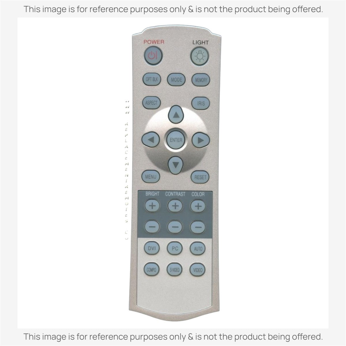 Hitachi HL02101 Projector Remote Control