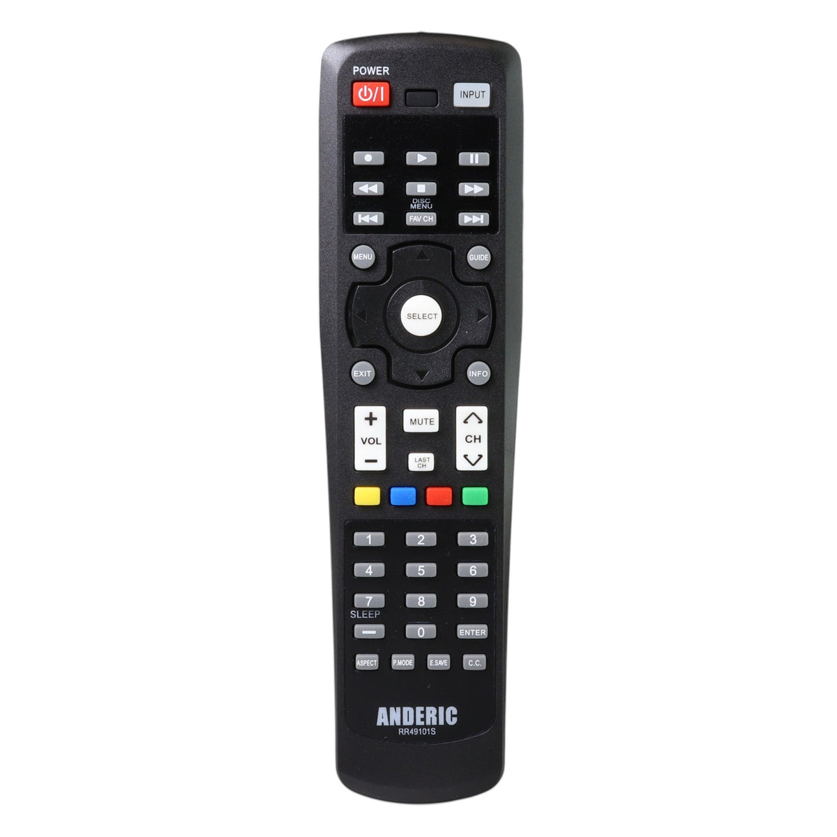 Hitachi CLU4984S TV Remote Control