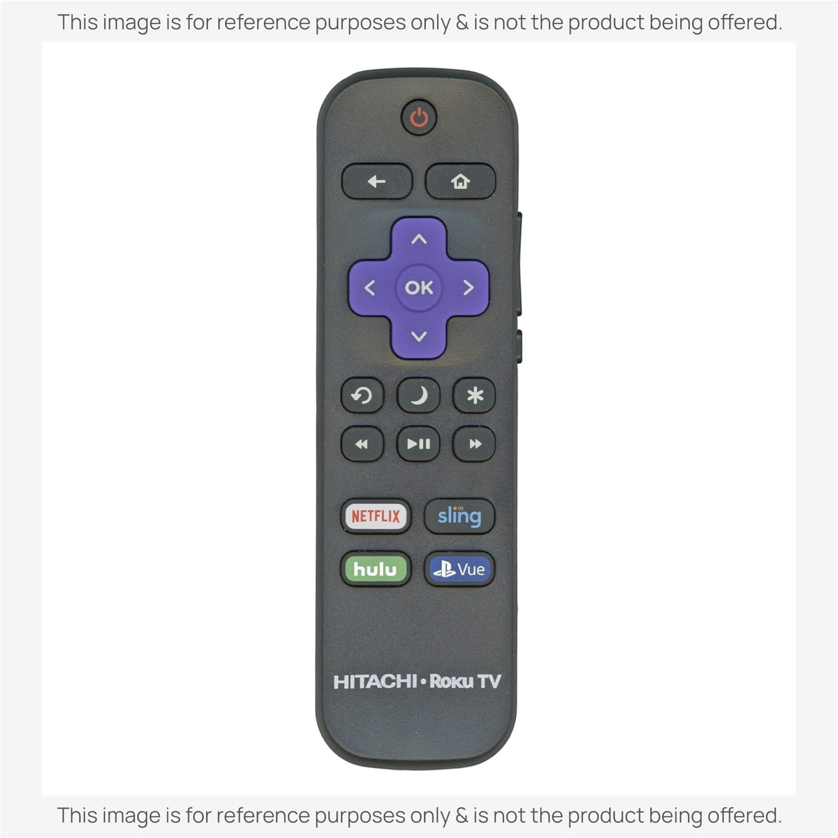 Hitachi 101018E0003 Roku TV Remote Control