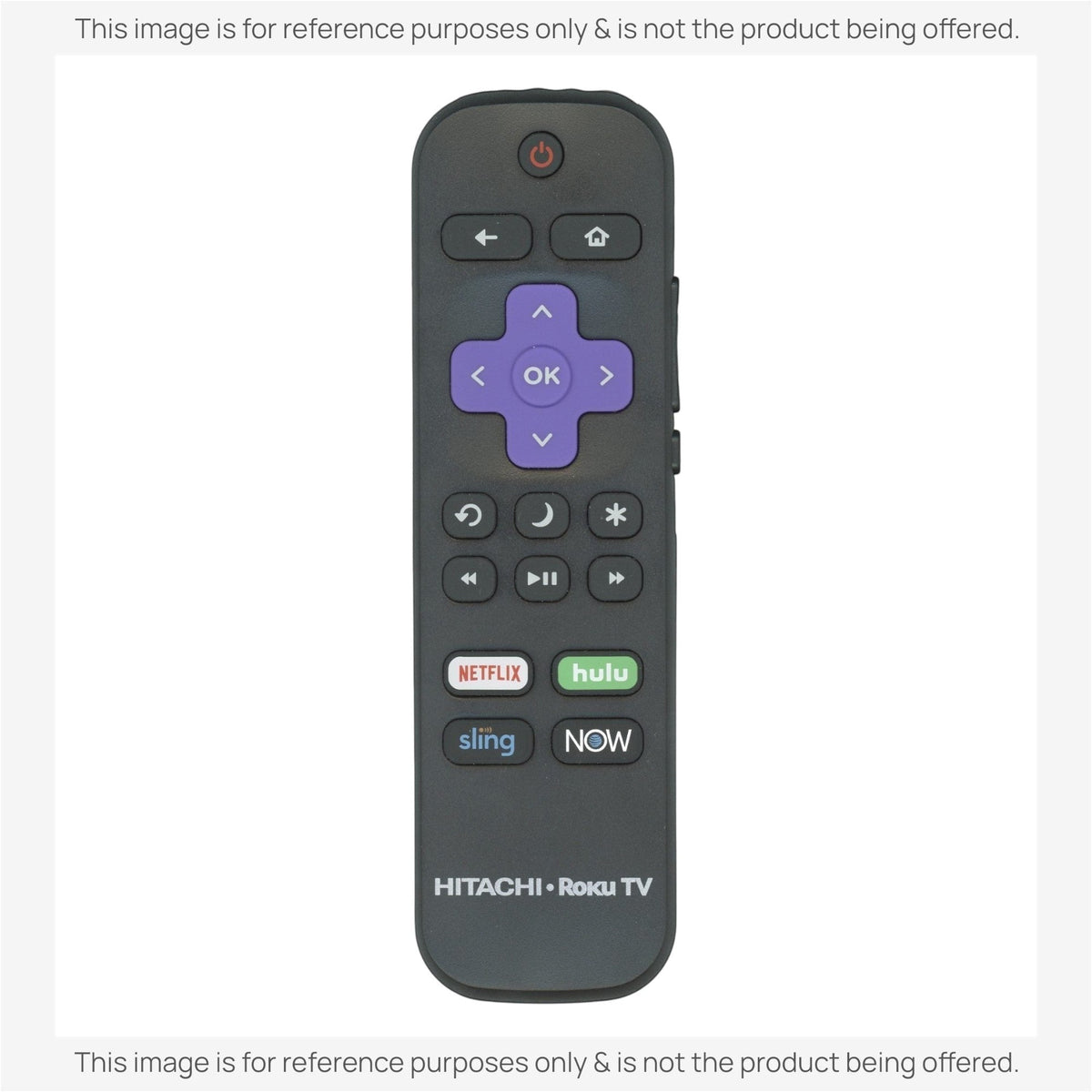 Hitachi 101018E0017 2019 Roku TV Remote Control