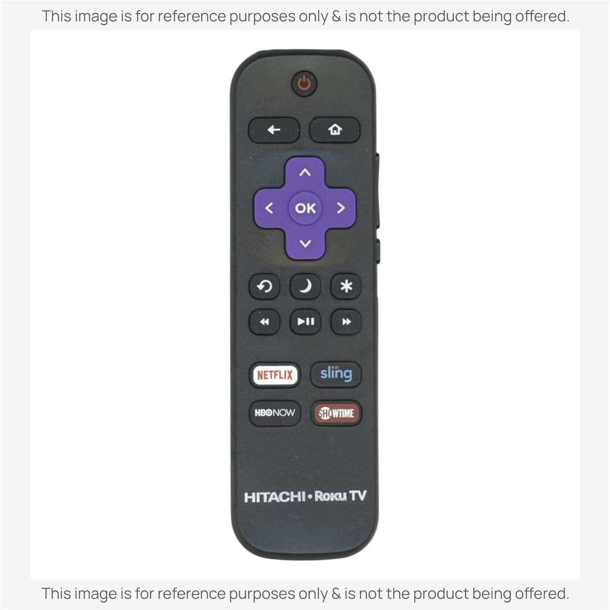 Hitachi 850153865 Roku TV Remote Control