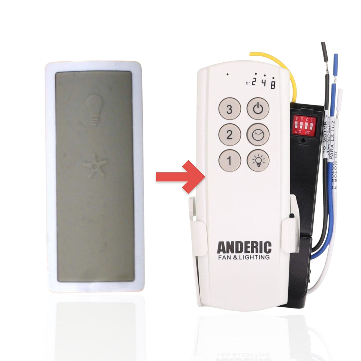 Hunter 99112 IN2TX37 Ceiling Fan Remote Control