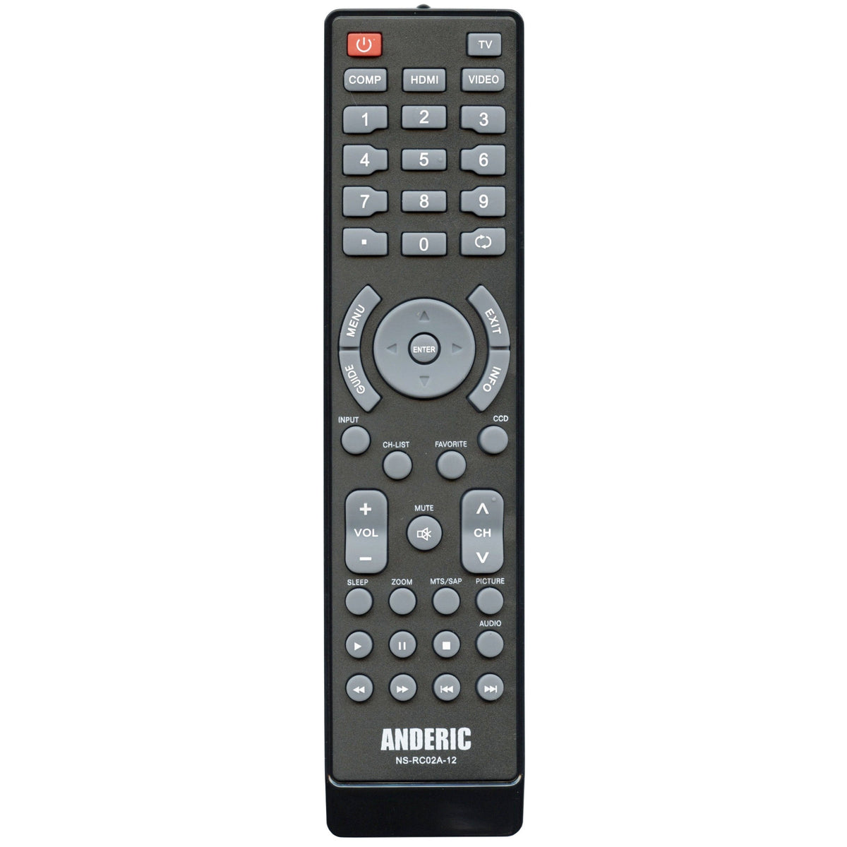 Insignia RC-201-0A TV Remote Control