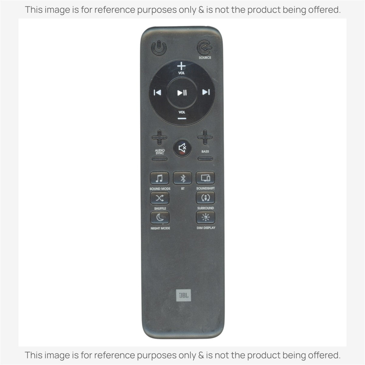 JBL SRC2100 Sound Bar Remote Control