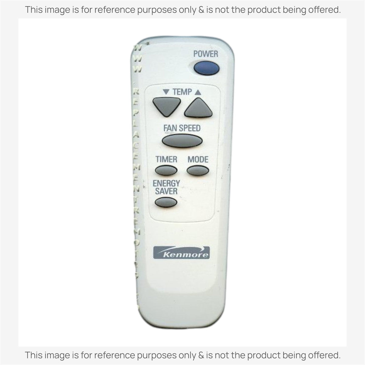 Kenmore 6711A20035E Air Conditioner Remote Control