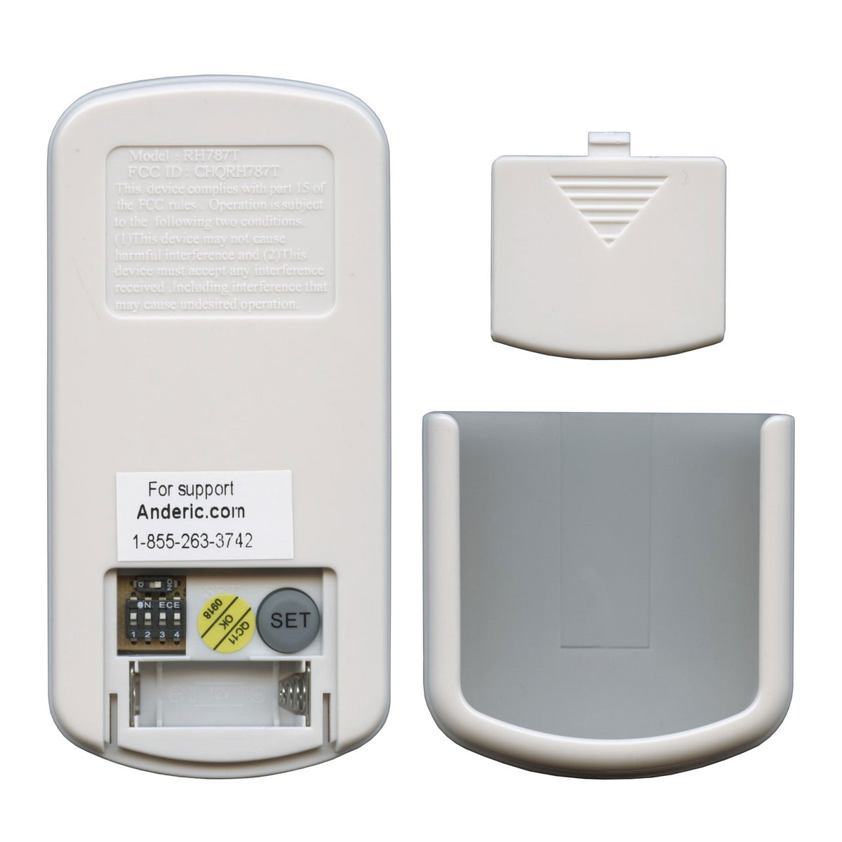 Anderic Substitute for Kichler RH786R Ceiling Fan Receiver | 7861SS-02 - 230RPM [RH786R/RR787T-KIT]