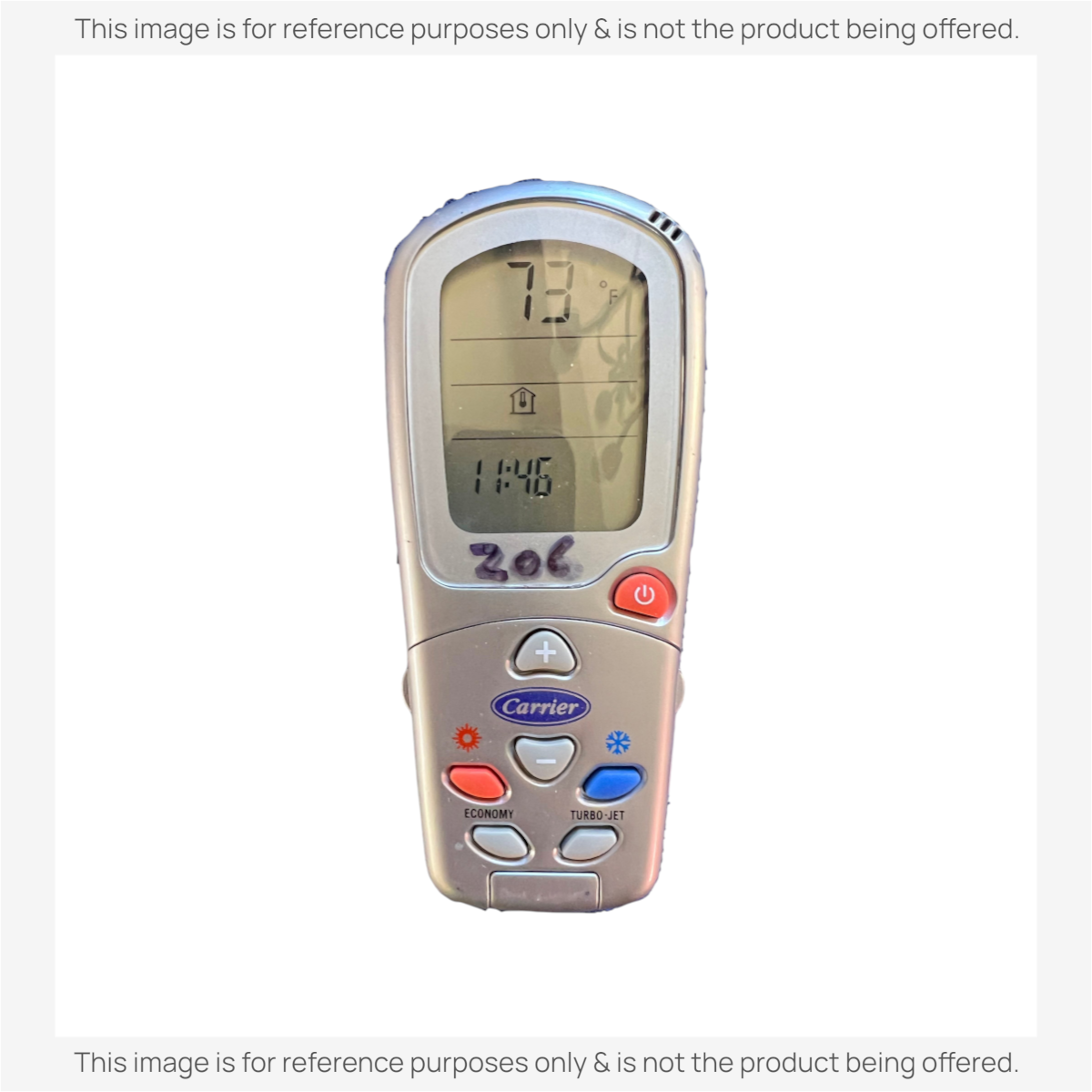 Carrier TQLX2036HCrem High wall Air Conditioner Remote Control