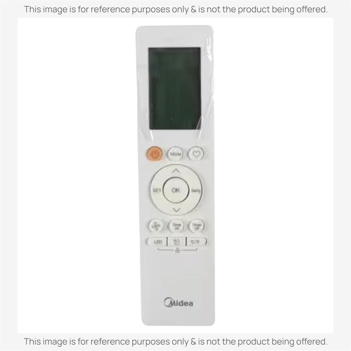 Midea 17317000A60047 Air Conditioner Remote Control